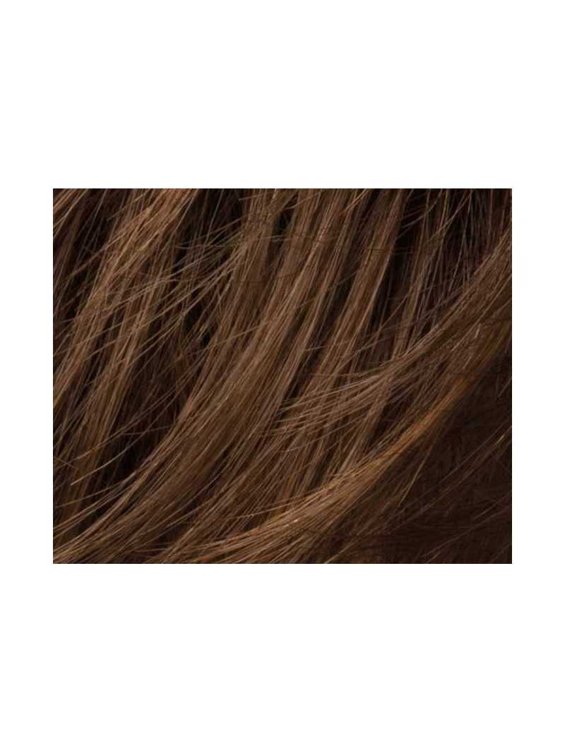 chocolate mix- Perruque synthétique courte lisse Spring Mono