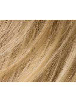 light caramel rooted- Perruque synthétique courte lisse Spring Mono