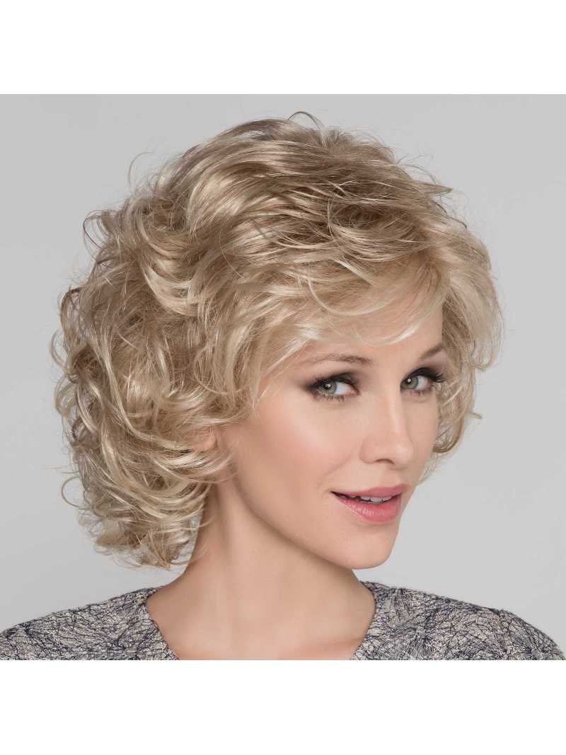 Perruque synthétique mi longue wavy Gina mono- champagne mix