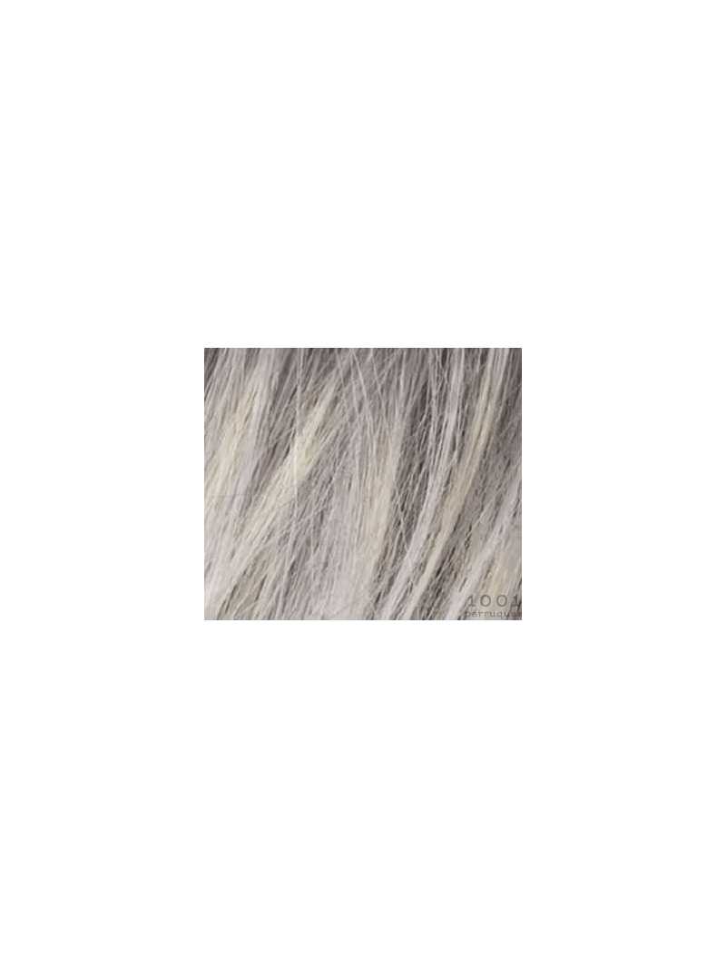 silverblonde rooted- Perruque synthétique carré lisse Lucky Hi