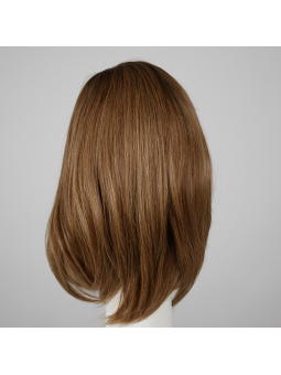 Perruque naturelle carré long lisse Trinity plus soft cooper rooted