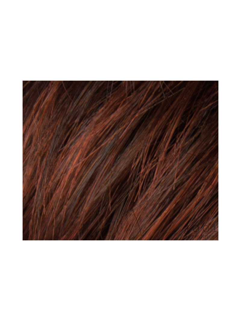 darkauburn rooted- Perruque synthétique carré lisse Fresh