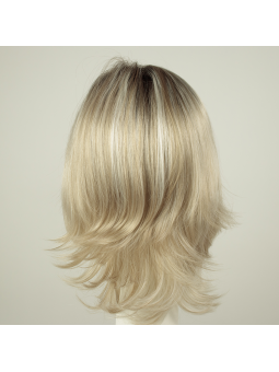 Perruque synthétique mi longue wavy Alive - champagne rooted