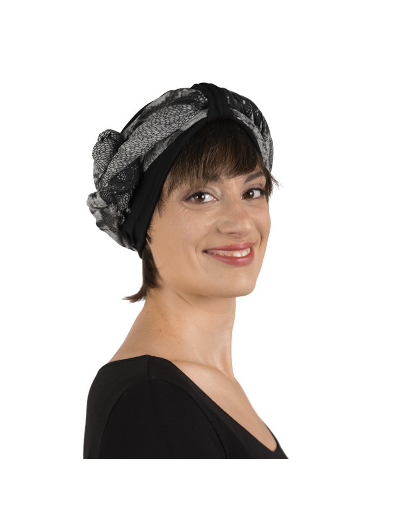 Box Joie Frana foulard, frange et bonnet de chimiothérapie