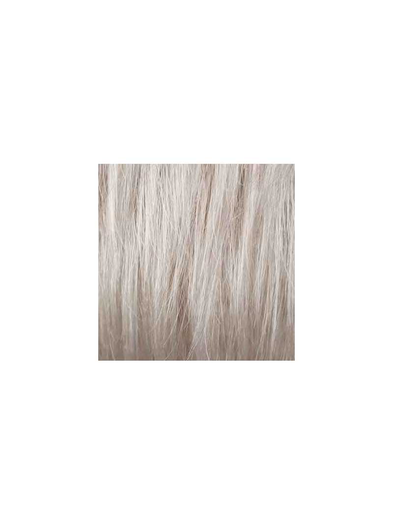 Perruque courte lisse mix fibres naturelles Elisa - white