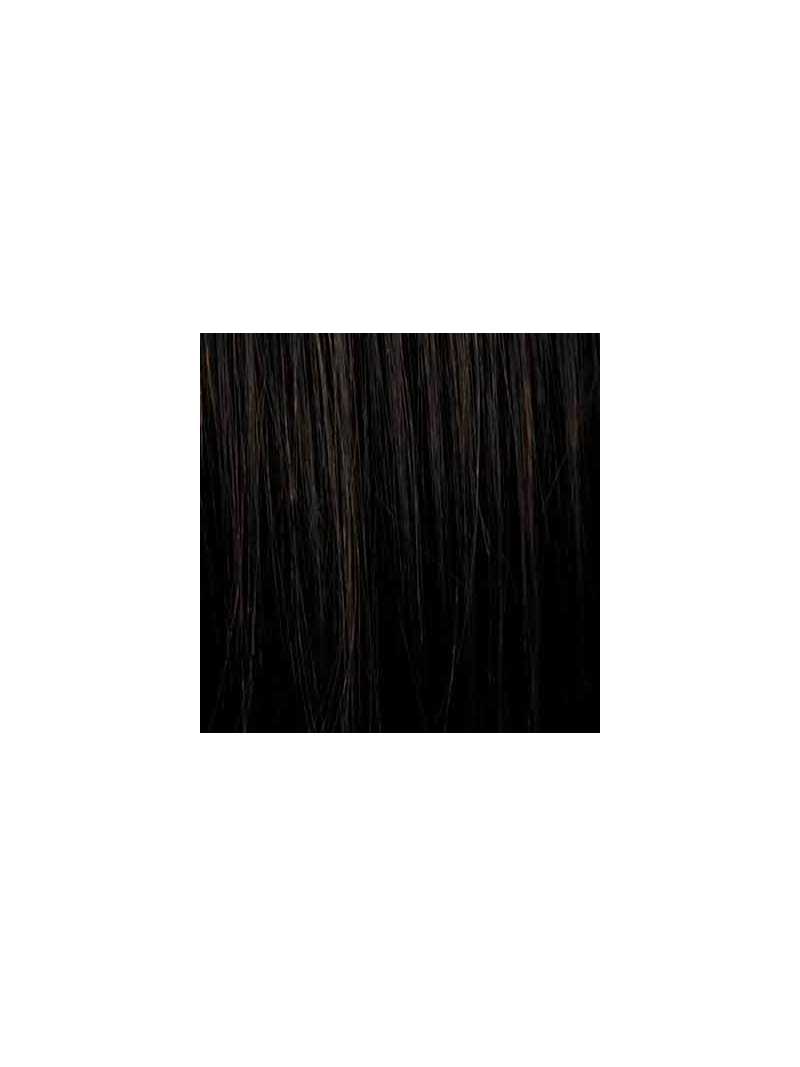 Perruque synthétique courte lisse Louisa - darkchocolate