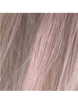 Perruque synthétique longue lisse Luna - pastel rose shad