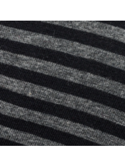 Bonnet Chimiothérapie Kiona en coton - black grey