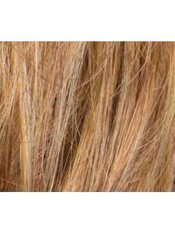cognac rooted- Perruque synthétique longue wavy Beach mono