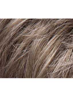 smoke mix- Perruque synthétique courte lisse Ginger mono