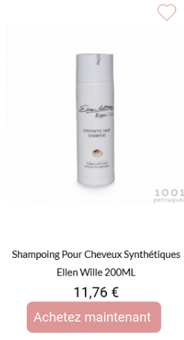 Shampoing pour cheveux synthétiques Ellen Wille 2000ml